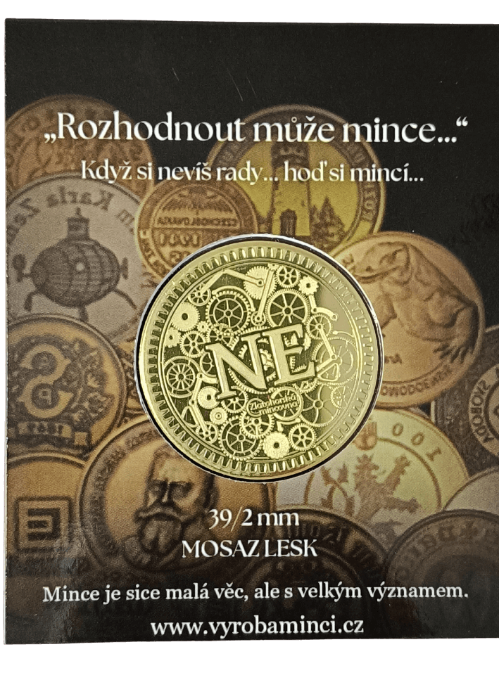 Rozhodovací mince – originální dárek pro každou příležitost