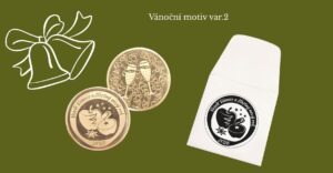 Vánoční mince - varianta 2